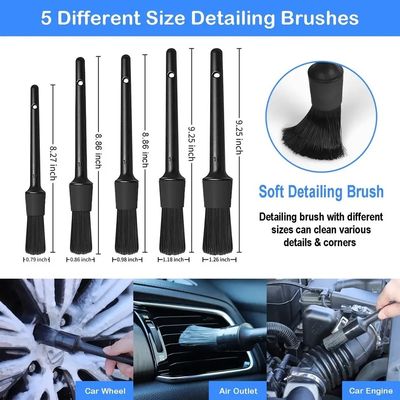 26 stuks Autodetailleerborstel Set Auto Auto Reiniging Tools Kit Voor Interieur