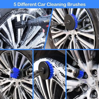 26 stuks Autodetailleerborstel Set Auto Auto Reiniging Tools Kit Voor Interieur