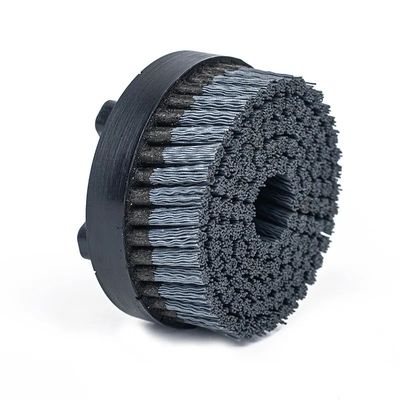 OEM-schroefborstel schijfwiel Ronde vorm voor industriële decontaminatie