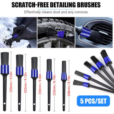 20pcs Fabricage Scrubber Plastic Car Wash Brush Kit Voor Auto Wasser Set