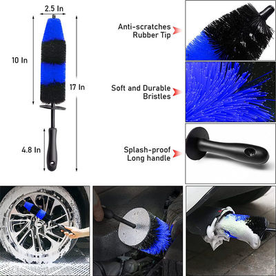 20pcs Autoreijden Reinigingsborstel Set Detail Kit Wielen Rim Boor Detail Borstels Wassen
