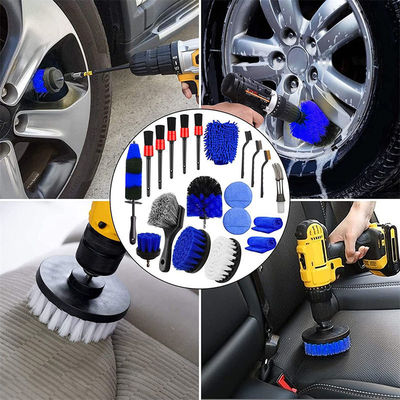 20pcs Autoreijden Reinigingsborstel Set Detail Kit Wielen Rim Boor Detail Borstels Wassen