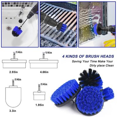 21 stuks Autoreinigingsgereedschappen Kit Polijst Sponsen Pads Voor Wielen Dashboard Interieur