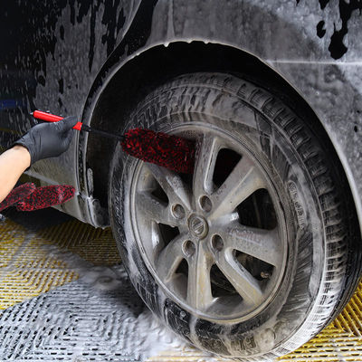 warmverkopende 3-stuk microfiber auto wielen borstel auto reiniging set