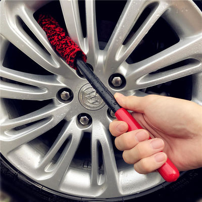 warmverkopende 3-stuk microfiber auto wielen borstel auto reiniging set
