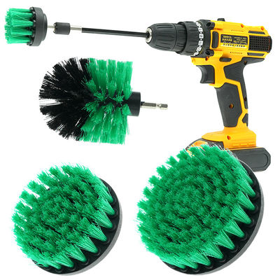 Multicolor Scrub Brush Drill Attachment Kit voor het schoonmaken van badkamertafel