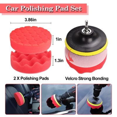 24 Pcs Auto Detail Brush Set Drill Soft Brushes Was Kit Met Reiniging Gel Voor Interieur Exterieur Wielen Dashboard