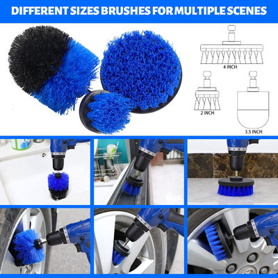 22 stuks Auto Detail Kit Borstels Set Interieur schoonmaken Met Auto Boor zachte borstel Aanhangsel spons Polijst Pads