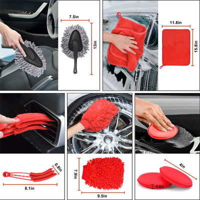 16pcs buigbare wielenborstel voor auto banden