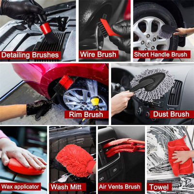 16pcs buigbare wielenborstel voor auto banden