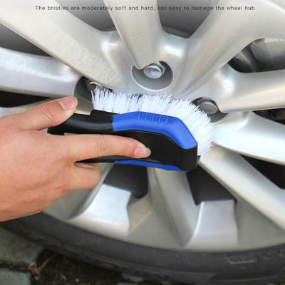 Kleurborstel voor het schoonmaken van de wielen van auto's van microfiber voor het bedienen van banden