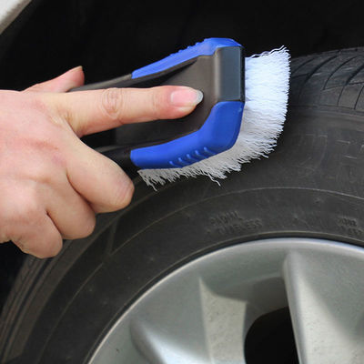 Kleurborstel voor het schoonmaken van de wielen van auto's van microfiber voor het bedienen van banden