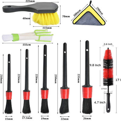 Odm Boars Haarborstel Auto Detail Kit Voor Luchtluchtband