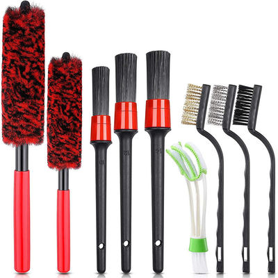 Coral Fleece Car Detailing Brush Auto Upholstery Brush Voor Dashboard Ac Reiniging
