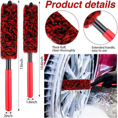 Coral Fleece Car Detailing Brush Auto Upholstery Brush Voor Dashboard Ac Reiniging