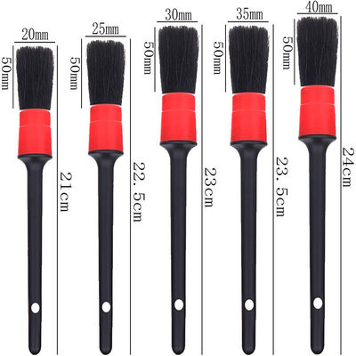 12PCS Auto Car Detail Brush Vent Cleaner Tool Kit voor banden Dashboard Interieur Exterior