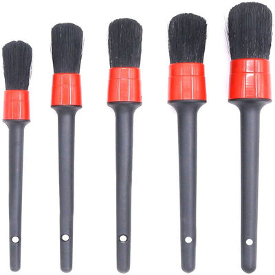 Interieur Borshaar Auto Detail Brush Set voor het reinigen van de motor