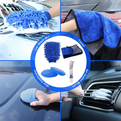 18pcs Spin Car Interieur Detail Drill Borstel Auto Rim Borstel Odm