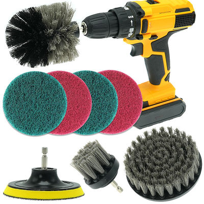 8 Pack Elektrische boorwiel Schoonmaakborstel Power scrubber Borstel voor boor