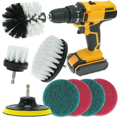 Grout Nylon borstel borrel bevestiging scrubber zelfklevend