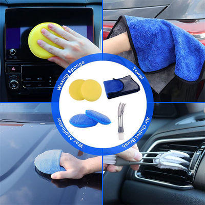 Gepersonaliseerde Automobiel Detail Brush Kit Ac Wielen Dashboard Reiniger 19pcs
