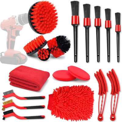 18PCS Auto Detailing Spin Brush Kit Make-up Brush ODM