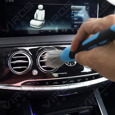 Gedrukt voertuig autodetailborstel voor het reinigen van het interieur van auto's Wassen