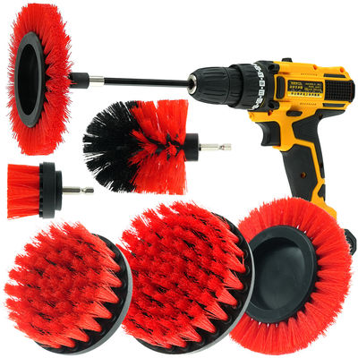 Extension Grout Drill Brush Bevestiging Gemiddelde hardheid Voor het reinigen van barbecue gereedschap
