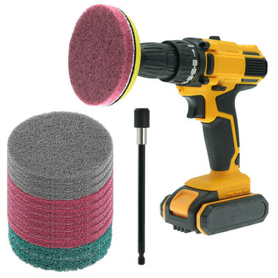 14 Pack Elektrische boorwiel Schoonmaakborstel Power scrubber Borstel voor boor