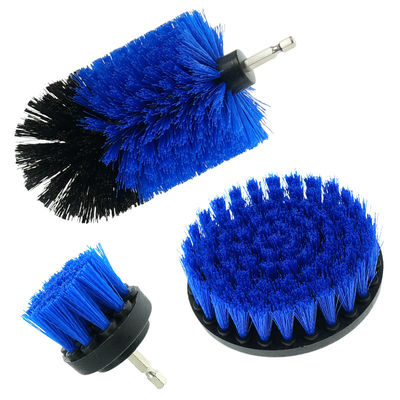 Blauwe scrub pads Power scrubber borstel borstel set voor alle doeleinden schoon