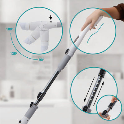 Vertrekbare elektrische reinigingsborstel Spin Cleaner voor badkamer 2500mAh