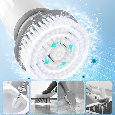 Oplaadbare plastic handheld spin scrubber borstel OEM