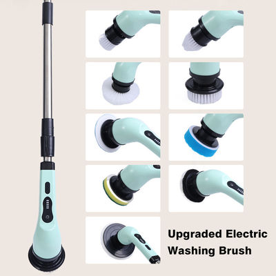 VIROS Verstelbare elektrische reinigingsborstel Handheld scrubber IPX waterdicht