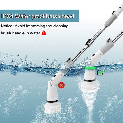 ABS uitbreidbare elektrische reinigingsborstel tegel scrubber op maat