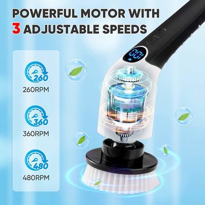 OEM vloer LiIon Elektrische reinigingsborstel Turbo scrubber voor huishouden