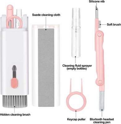 7 in 1 multifunctionele laptopscherm schoonmaakborstel