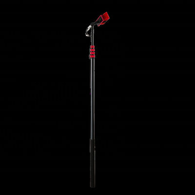 Nylon telescopisch zonnepaneel reiniger module reinigingsborstel 12FT/18FT/20FT