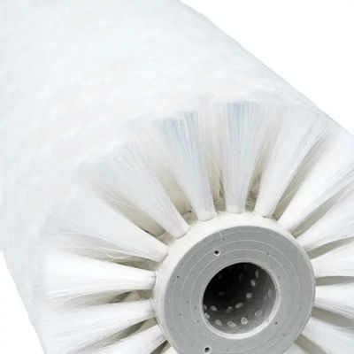 Nylon fotovoltaïsch zonnepaneel reinigingsborstel Roterende OEM