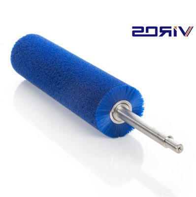 Blauw PP nylon industriële rolborstel voor het schoonmaken van groenten en fruit ODM