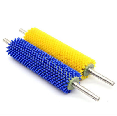 Blauw PP nylon industriële rolborstel voor het schoonmaken van groenten en fruit ODM