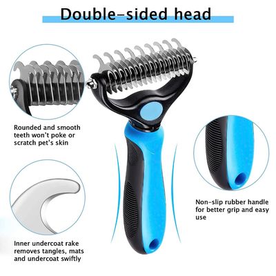 Grooming Slicker PET Reinigingsborstel Zelfreinigend Honden Katten Kam