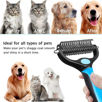 Grooming Slicker PET Reinigingsborstel Zelfreinigend Honden Katten Kam