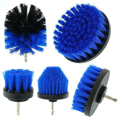5pcs Huishoudelijk schoonmaakgereedschap Kit Auto Detail Brush Drill Voor tapijtreiniging