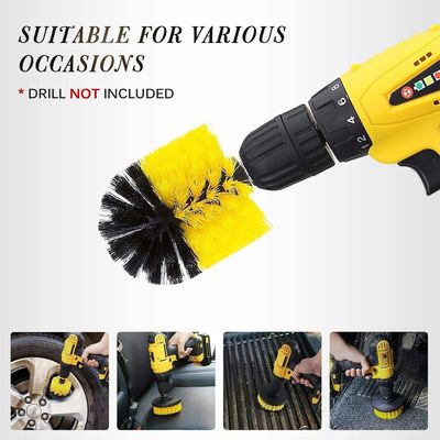 6pcs boor reiniging borstel bevestigingen sets power scrubber voor auto wassen badkamer
