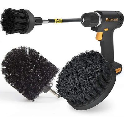 Draadloze borstelborstel borstel bevestiging Power scrubber set 4 stuk
