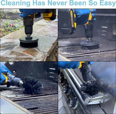 Power scrubber reinigingsborstel bevestigingsset voor alle doeleinden boor reinigingsborstelsets