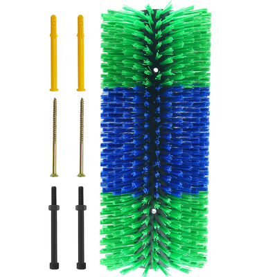 Groene koe borstelt met weerbestendige PP / Nylon materialen