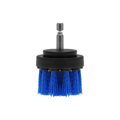 Lange blauwe borstel met een diameter van 2 inch, middelmatige stijfheid, aangedreven reiniging voor draadloze boormachines