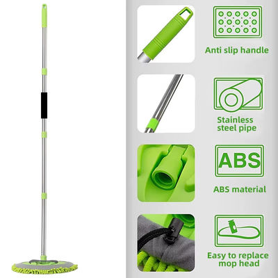 Autoverwasser Mopp Wielborstel Auto Reiniging Kit Voorruit Venster Squeegee
