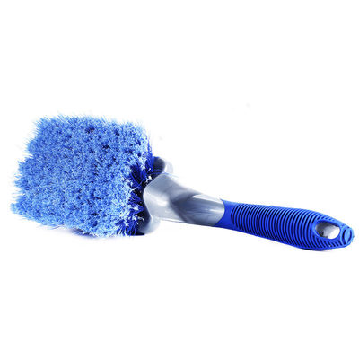 Autodetailborstel met buikmateriaal Blauwe kleur